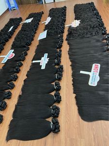 Vente en gros de cheveux bruts 100% de cheveux humains vierges Remy naturels vietnamiens à bas prix - Product Image 6