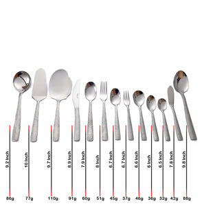 가정 및 식당을 위한 고급 스테인리스 수저 세트 선물 수저 포함 2 인 식기 세트 사용 - Product Image 5