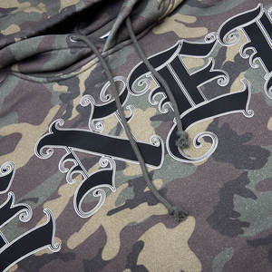 OEM ODM personalizado hombres Rhinestone sudaderas con capucha DTG DTF sublimación sudadera Streetwear pulóver ropa Casual - Product Image 3