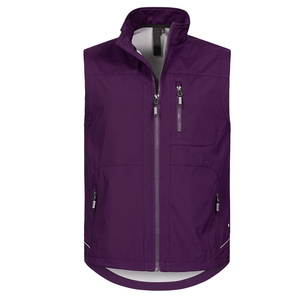 Chaleco de esquí acolchado y empacable resistente al agua vaquero informal personalizado para hombre Parka de abrigo transpirable con bolsillo con cremallera - Product Image 4