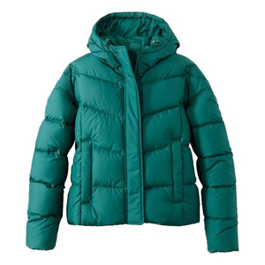 Veste matelassée à capuche noire personnalisée OEM pour hommes et femmes en duvet respirant avec longue décoration en dentelle Caractéristique imperméable - Product Image 3