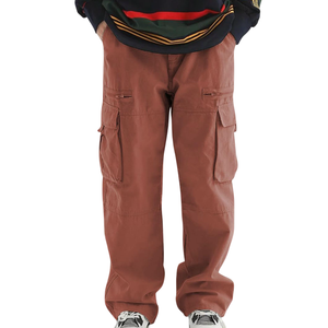 Pantalon cargo pour homme de haute qualité 2026, couleur unie, vêtements d'extérieur, respirant, logo personnalisé, pantalon cargo pour homme - Product Image 1