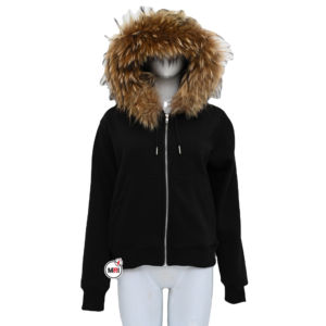 100% coton vente entière haute qualité sweat à capuche pour femme 100% coton respirant conception personnalisée à capuche fourrure pour femmes Streetwear - Product Image 1