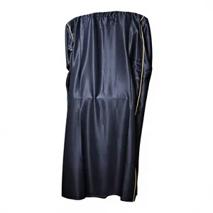 <b>Men's</b> Moroccan <b>Thobe</b> Jubba Viscose Ankle Length Short Sleeve Solid Color Formal Casual Wear Custom ODM - Product Image 2