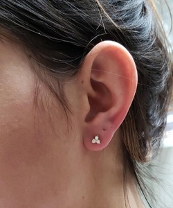 Pendientes de piedras preciosas de topacio blanco de Plata de Ley 925 estilo bohemio, joyería hecha a mano, pendientes de tuerca, joyería para mujer, regalo de boda para - Product Image 4