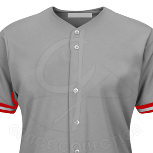 Uniforme de béisbol al por mayor de buena calidad con 100% poliéster deportes precio bajo uniforme de béisbol para logotipo impreso personalizado - Product Image 4