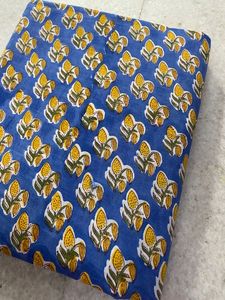 Gasa hecha a mano Floral impreso Nomex tela de algodón indio mano bloque estampado para niñas Vestidos de punto para correr con diseño Floral - Product Image 6