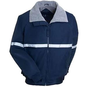 Chaqueta de Trabajo Tipo Bomber, Ropa de Seguridad, Chaqueta de Trabajo de Alta Visibilidad para Invierno, Chaqueta Reflectante Impermeable de Alta Visibilidad para Hombre - Product Image 2
