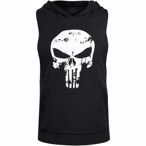 เสื้อกล้ามถักลำลองผู้ชายแบบสั่งทำพิเศษ-ระบายอากาศได้ดี แห้งเร็ว ผ้าฝ้ายใยไผ่ ชุดออกกำลังกายชายหาด พิมพ์โลโก้สีตามสั่ง - Product Image 2