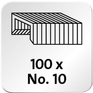 เครื่องเย็บกระดาษ NOVUS B 10 รุ่น Professional สีน้ำเงิน พร้อมอุปกรณ์เสริม 200 หมายเลข ลวดเย็บกระดาษ 10 เส้น/ตะปู 15 แผ่น (80 กรัม/ม.) โลหะ/พลาสติก สำหรับ 100% บลู โนวัส - Product Image 6
