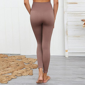 Women's Elastic <b>Waist</b> Spandex Yoga Wear Sublimation Printed Crop Top & Legging Pant for Gym Fitness Fashion Sports - Product Image 2