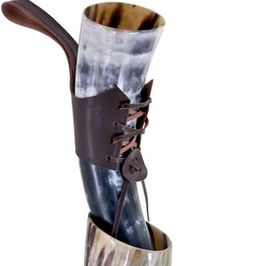 Vente chaude petite corne à boire Viking polie meilleure qualité vraie tasse écologique faite à la main pour bière vin pour Clubs Restaurants - Product Image 1