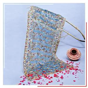 2024 nuevo diseño de alta calidad, chales de poliéster para mujer, bordado pesado, bufandas étnicas lavables, vestido tradicional Shalwar Kameez - Product Image 2