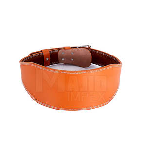 Ceinture d'haltérophilie avec logo personnalisé de marque propre ceinture d'haltérophilie soutien dorsal gymnastique exercice Fitness entraînement ceinture de levage - Product Image 1