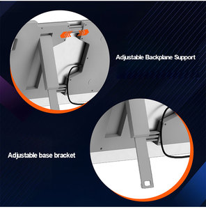 เครื่องขยายหน้าจอคู่14นิ้วแบบพกพา1080P Full HD แล็ปท็อปสามหน้าจอพับได้ HD Mi - Product Image 3