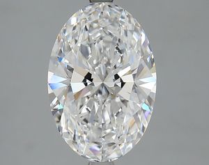 เพชรคุณภาพเยี่ยมรูปวงรีเพชร3.03กะรัต VVS1เพชรบริสุทธิ์ทำด้วยมือเครื่องประดับทำหินแล็บเพชร - Product Image 1