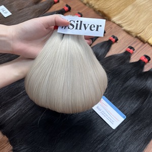 Extensions de cheveux humains en vrac de qualité supérieure Cheveux vietnamiens crus non transformés pour perruque soyeux et lisses - Product Image 5