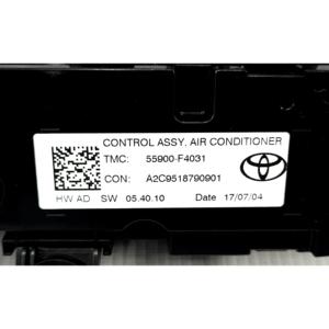 CONTROL DE CLIMA TOYOTA C-HR Híbrido 55900-F4031 (16>23) - Product Image 5