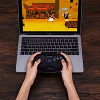 Gamepad 8Bitdo M30 BT untuk Nintendo Switch, PC, MacOS, dan Android dengan Kontroler Joystick Bergaya Sega Genesis Mega Drive