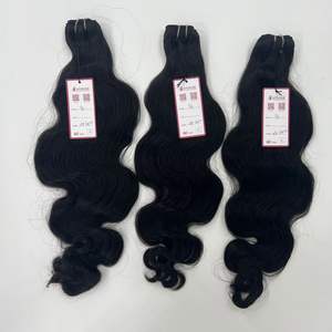 Gran oferta, 100%, cutícula virgen alineada, vendedores de cabello brasileño, mechones naturales de ondas de cuerpo ondulado grande, cabello virgen suave y suave - Product Image 3