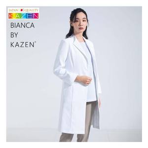 เสื้อโค้ทแพทย์สีขาวสำหรับสุภาพสตรีเสื้อ409ชุดยูนิฟอร์มโรงพยาบาล - Product Image 2