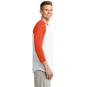 Venta al por mayor Raglan camiseta adulto grande nuevo 3/4 mangas béisbol pesado algodón camisetas - Product Image 3