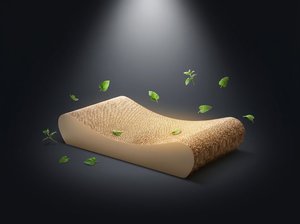 ที่ลับเล็บแมวคุณภาพสูง Amistar Luxury Eco-Friendly สำหรับใช้ในบ้าน ทำจากวัสดุลูกฟูก พร้อมแคทนิป สำหรับแมวและสุนัข ขนาด 8 ซม. ปลอดภัย - Product Image 3
