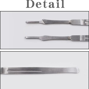 ด้ามมีดผ่าตัดทางออร์โธปิดิกส์ ราคาประหยัด ผลิตจากสแตนเลส ใช้ซ้ำได้ เหมาะสำหรับการผ่าตัดสัตว์ มีจำหน่าย - Product Image 4