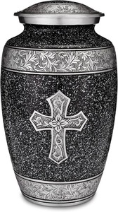 Modern Metal Cremation Urns Adult Memorial Burial Human Ashes Funeral Supplies Customized Handmade Tabletop <b>Vase</b> <b>Set</b> 2 Pcs 3.4L - Product Image 2