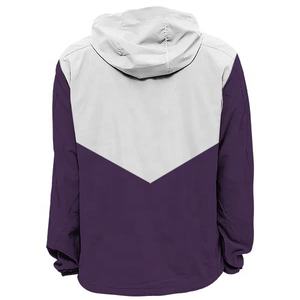 Wholesale Custom Logo Windproof Plain <b>Jacket</b> Custom <b>Mens</b> <b>Half</b> <b>Zip</b> Hood Pullover Anorak Windbreaker <b>Jacket</b> - Product Image 5