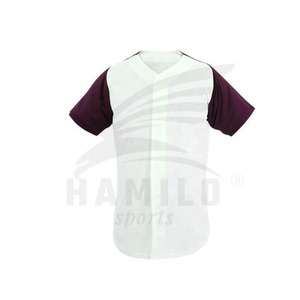 Custom New Design Team Name & Logo Printing Breathable 100% Polyester Sports <b>Baseball</b> Uniform Plus Size - Product Image 5