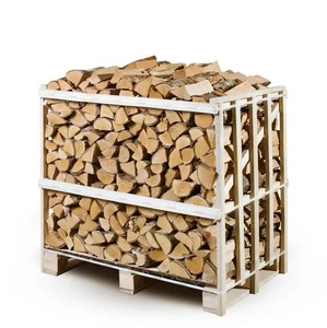 Bûches de bois de chauffage de bouleau séchées au four de qualité supérieure 25cm/bois de chauffage séché au four, bûches de chêne et de hêtre, bois de chauffage de bois dur de mancade pour le sel - Product Image 2
