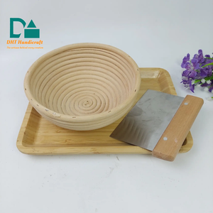 Cesta Redonda de Mimbre para Hornear Pan, Personalizada, con Forro Blanco, Ecológica, para 2025, Artesanía DHT - Product Image 2