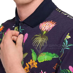 Polo de Corte Ajustado con Diseño Moderno y Estampado por Sublimación - Product Image 6