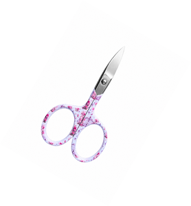 Ciseaux à broder professionnels 3,5 pouces, motif floral Sakura rose, pointe affûtée, en acier inoxydable, pour travaux manuels et couture - Product Image 4