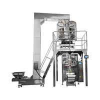 Haute vitesse automatique 120 Bpm 150 Bpm par minute Joint de remplissage de forme verticale Noix sèches Vffs Granule Snack Haricot Maïs Machine d'emballage