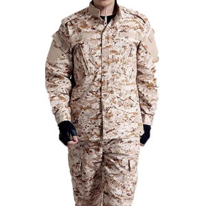 Ensemble coupe ajustée à manches longues d'été avec logo personnalisé de haute qualité uniforme tactique pour le travail en plein air pour hommes à vendre matériau solide - Product Image 2