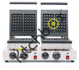 อุตสาหกรรมในครัวกล่องเครื่องทำวาฟเฟิลเบลเยี่ยม (ชุดละ4ชิ้น) - Product Image 2