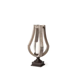 Bougeoirs à lumière unique en bois de haute qualité - Product Image 1