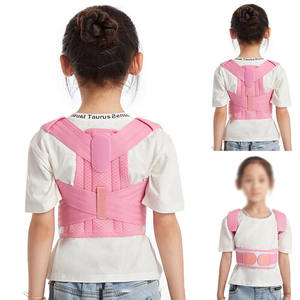 Adjustable Professional Protection Lightweight Breathable <b>Back</b> Support Posture Corrector <b>Belt</b> with Hook Loop Closure <b>for</b> Adults - Product Image 3