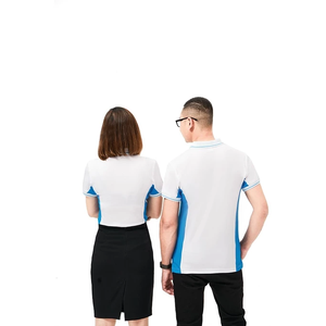 Camiseta FMF Vietnamita Regular de 200 Gramos, de Punto de Poliéster, de Secado Rápido, Ligera, con Ribete Azul Cielo Blanco, de Manga Corta y Botones - Product Image 6