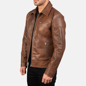 Best Selling Men's <b>Winter</b> <b>Leather</b> <b>Jacket</b> Wholesale Price Pakistan Fashion Wear Made in Pakistan <b>jacket</b> for men DDP Shipping - Product Image 3