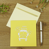 Tarjeta de Felicitación 3D de Cumpleaños del Fabricante con Modelo Pop-up, Diseño Personalizado