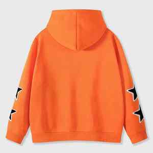 เสื้อฮู้ดดี้โอเวอร์ไซส์ทรงหลวมสำหรับผู้ชาย ผ้าฝ้ายฟลีซ 100% พิมพ์ลายดิจิทัล ออกแบบเองได้ สไตล์สตรีทแวร์ รับผลิตจำนวนมากแบบ OEM - Product Image 2