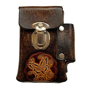 Funda de cuero para cigarrillo, protector de cuero duradero de estilo tradicional Popular, profesional, alta calidad, servicio ODM, novedad de 2022 - Product Image 1