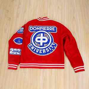 Dernier modèle de bombardier universitaire de qualité supérieure fabriqué à la mode à bas prix Veste de baseball pour hommes - Product Image 3