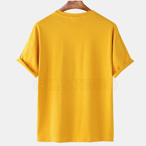 Servicio OEM Precio al por Mayor Camisetas para Hombre Nuevo Estilo Hechas a Medida Secado Rápido Tela de Poliéster/Algodón Felpa Ecológica - Product Image 2