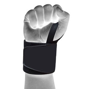 Correa Elástica de Neopreno y Nailon para Gimnasio, Banda Envolvente de Soporte de Muñeca con Logotipo Personalizado para Deportes, Levantamiento de Pesas, Producto de Seguridad para Fitness - Product Image 4