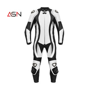 Combinaison de course de moto pour homme de meilleure qualité Logo avant de l'engrenage moteur en cuir respirant Vêtements de course de haute qualité pour la conduite de moto - Product Image 4