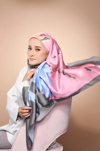 2023 meilleure vente chaude personnalisé femmes doux soie Niqab visage couverture traditionnelle islamique robe et accessoires écharpe chaude - Product Image 3